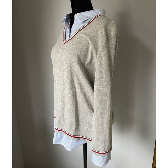 Tommy Hilfiger Collared Knit Sweater (L) - Picture 3 of 12